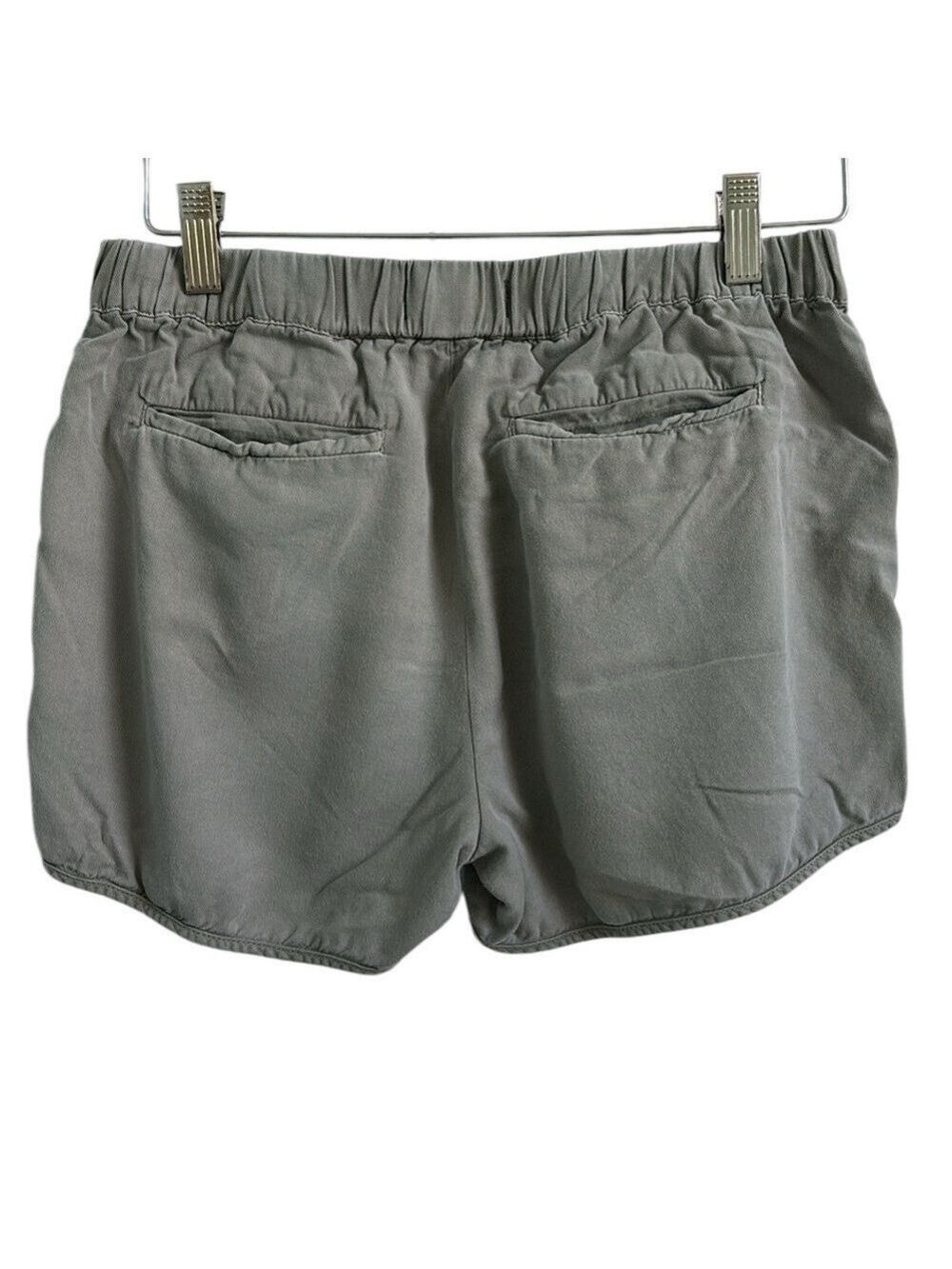 Madewell Women's Pull-On Shorts Light Olive Green Size XS - Picture 2 of 10